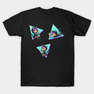 Cassi the Catgirl Sticker Sheet T-Shirt